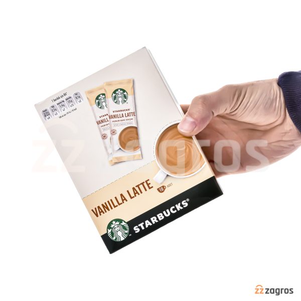 قهوه فوری لاته وانیلی استارباکس