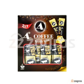 پودر قهوه فوری 2 در 1 A Coffee بسته 15 عددی