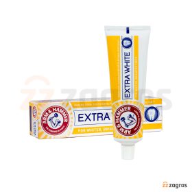 خمیر دندان Arm & Hammer مدل Extra White وزن 125 گرم