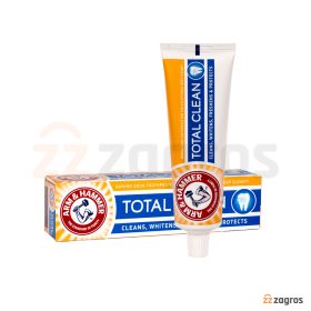 خمیر دندان Arm & Hammer مدل Total Clean وزن 125 گرم