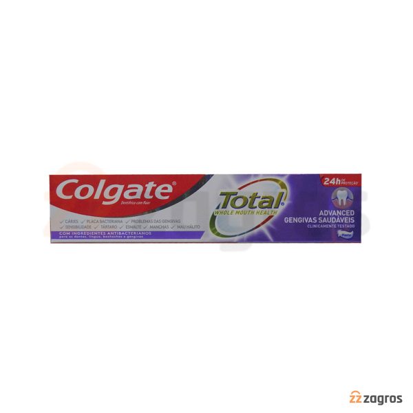 خمیر دندان کلگیت سری Total مدل Advanced Gum Health حجم 75 میل