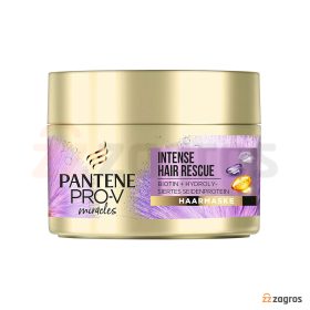 ماسک مو پنتن مدل Intense Hair Rescue حاوی بیوتین و پروتئین ابریشم 160 میل