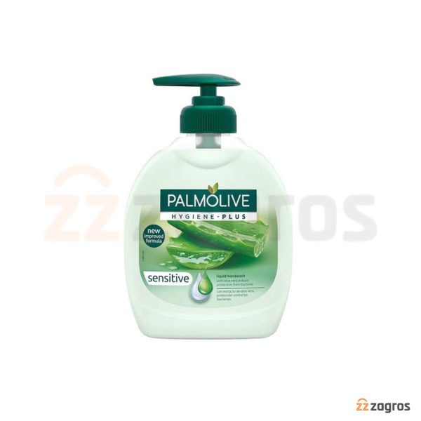 مایع دستشویی آلوئه ورا آنتی باکتریال پالمولیو مدل Hygiene Plus حجم 300 میل