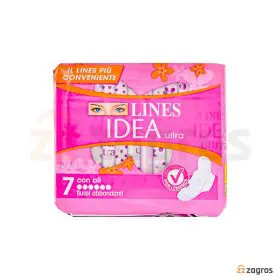 نوار بهداشتی لاینز Idea Ultra بسته 7 عددی