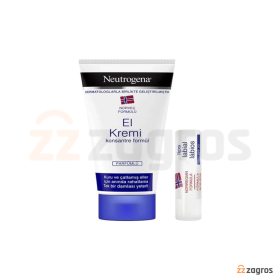 پک کرم مرطوب کننده دست معطر 75 میل و بالم لب SPF20 نوتروژینا