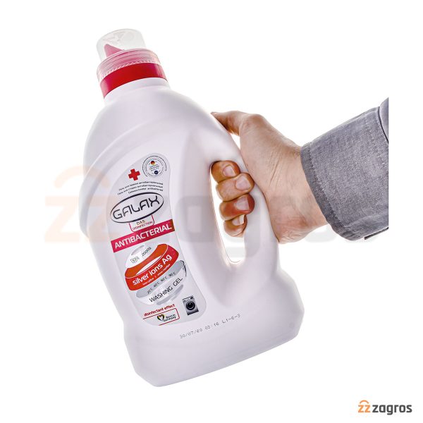 ژل لباسشویی آنتی باکتریال گلکس مناسب شستشوی دستی و ماشینی