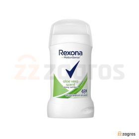 استیک ضد تعریق زنانه رکسونا مدل Aloe Vera Scent حجم 40 میل استیک ضد تعریق زنانه رکسونا مدل Aloe Vera Scent حجم 40 میل