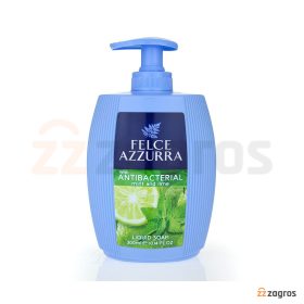 صابون مایع آنتی باکتریال فلس آزورا Felce Azzurra حاوی نعناع و لیمو 300 میل