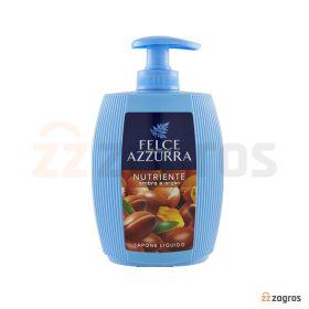 صابون مایع فلس آزورا Felce Azzurra حاوی آرگان و کهربا 300 میل