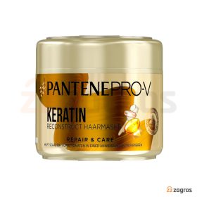 ماسک کراتینه و بازسازی کننده مو پنتن مدل Repair & Care مناسب موهای آسیب دیده 300 میل ماسک کراتینه و بازسازی کننده مو پنتن مدل Repair & Care مناسب موهای آسیب دیده 300 میل