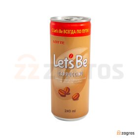 نوشیدنی کاپوچینو لتس بی Lets be وزن 240 میل