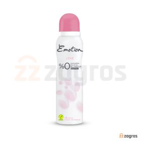 اسپری دئودورانت زنانه ایموشن مدل Love حجم 150 میل اسپری دئودورانت زنانه ایموشن مدل Love حجم 150 میل