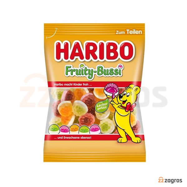 پاستیل هاریبو مدل Fruity-Bussy وزن 200 گرم