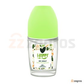 رول ضد تعریق هپی مون مدل Happy Moon Dry Impact حجم 50 میل