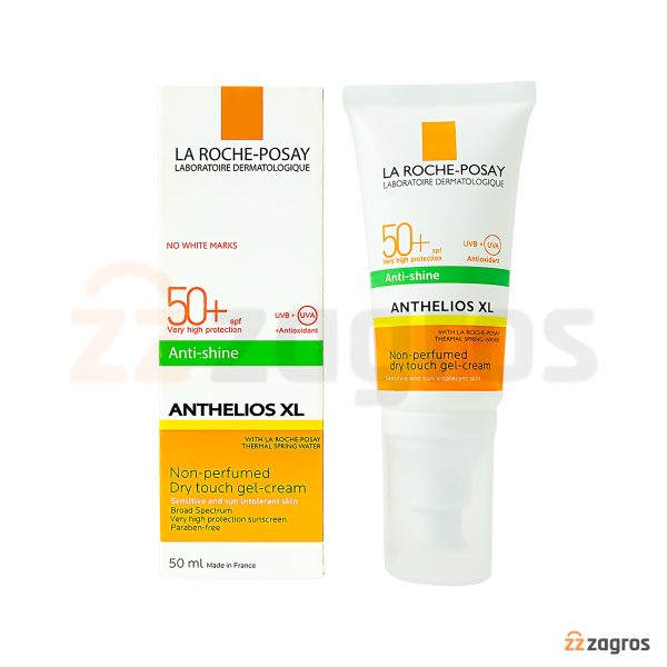 ژل کرم ضد آفتاب مات کننده لاروش پوزای +spf50 بی رنگ مناسب پوست حساس 50 میل