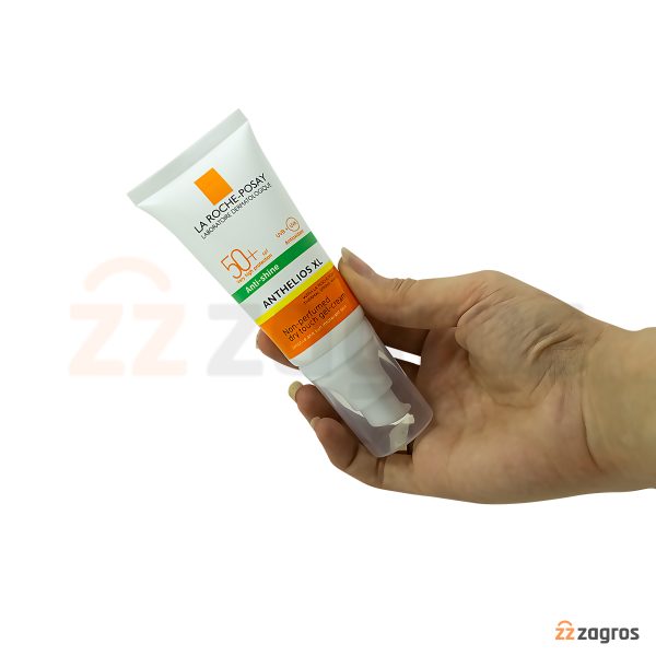 ژل کرم ضد آفتاب مات کننده لاروش پوزای +spf50 بی رنگ مناسب پوست حساس 50 میل