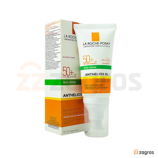 ژل کرم ضد آفتاب مات کننده لاروش پوزای +spf50 بی رنگ مناسب پوست حساس 50 میل