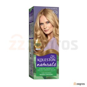 کیت رنگ مو ولا کلستون سری Naturals شماره 8.0 پایه رنگ بلوند روشن