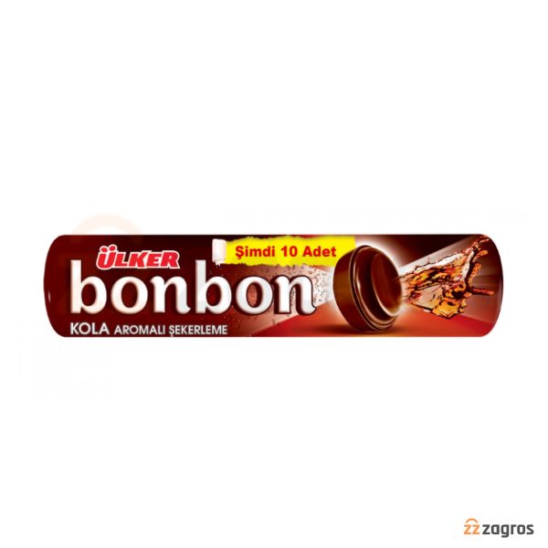 آبنبات اولکر با طعم نوشابه مدل Bonbon بسته 10 عددی