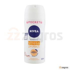 اسپری دئودورانت زنانه نیوآ مدل Stress Protect حجم 100 میل اسپری دئودورانت زنانه نیوآ مدل Stress Protect حجم 100 میل