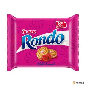 بیسکویت اولکر با کرم توت فرنگی مدل Rondo وزن 488 گرم بیسکویت اولکر با کرم توت فرنگی مدل Rondo وزن 488 گرم