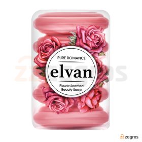 صابون الوان Elvan مدل Pure Romance بسته 5 عددی