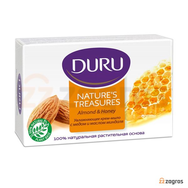 صابون گیاهی حاوی روغن بادام و عسل 90 گرم