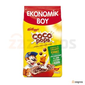 غلات صبحانه شکلاتی کلاگز مدل Coco Pops وزن 700 گرم