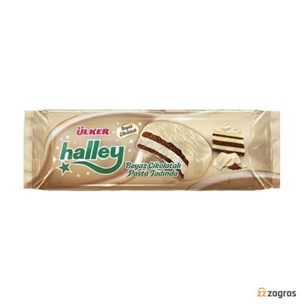 والس اولکر با روکش شکلات سفید مدل Halley وزن 210 گرم