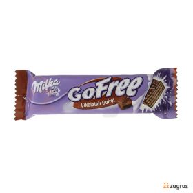 ویفر با روکش شکلاتی میلکا مدل Gofree حجم 28.5 گرم