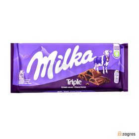 شکلات میلکا مدل Triple با مغز شوکو کو 90 گرم