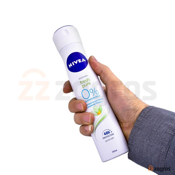 اسپری دئودورانت زنانه نیوآ مدل Fresh Pure حجم 200 میل