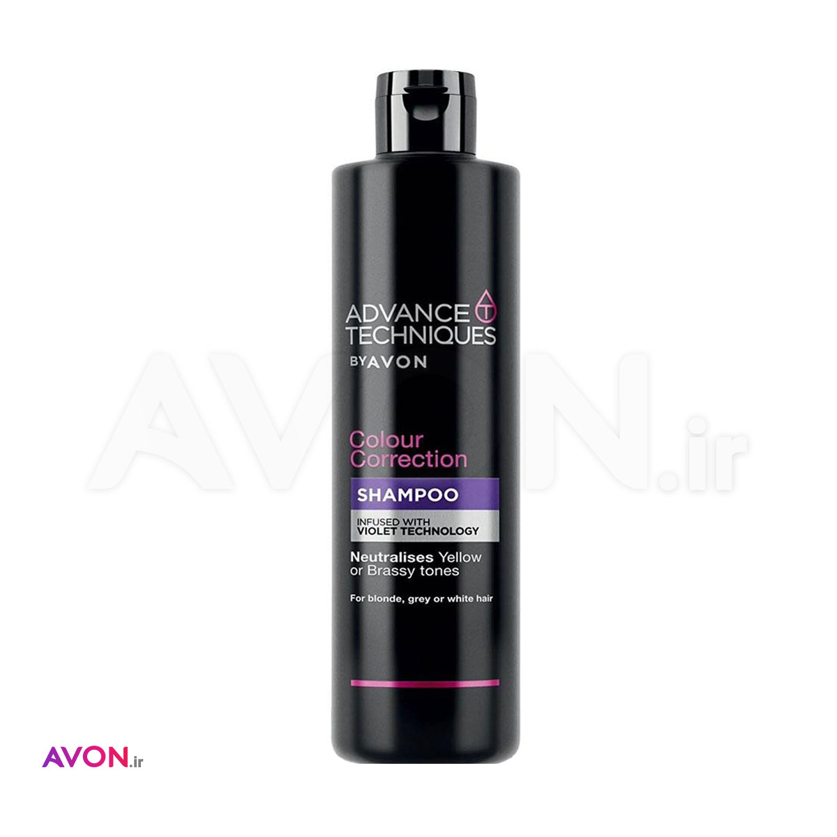 شامپو بنفش آون Advance Techniques مدل Color Correction حجم 400 میل