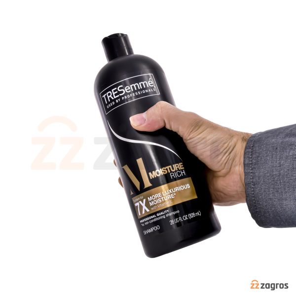 شامپو ترزمه مدل Moisture Rich حاوی ویتامین E حجم 828 میل