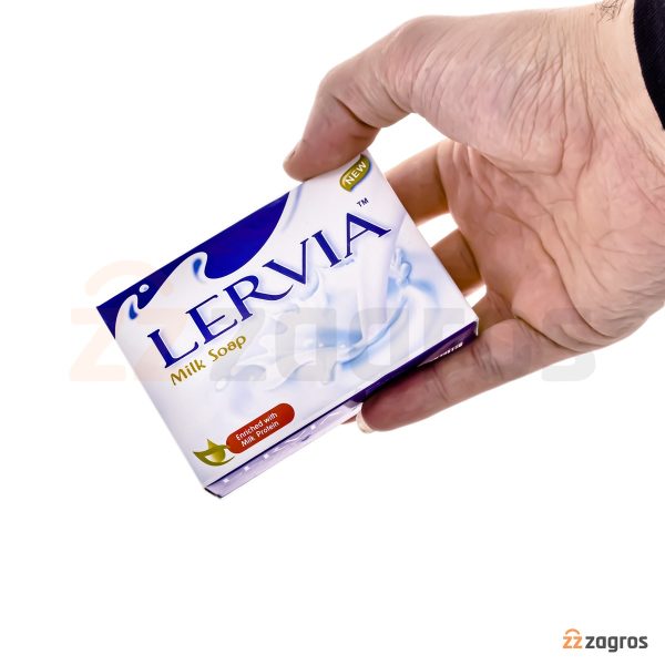 صابون شیر لرویا Lervia وزن 90 گرم