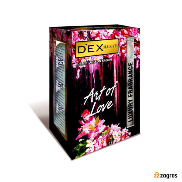 صابون کرمی دکس Clusive سری Luxury Fragrance مدل Art Of Love وزن 400 گرم