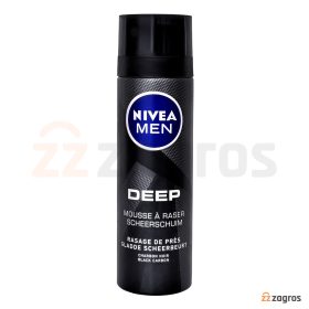 فوم اصلاح نیوآ مدل Deep Black Carbon حجم 200 میل