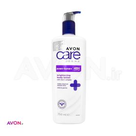 لوسیون روشن کننده بدن آون Care Derma مدل Even-Tone + حاوی کمپلکس ویتامین C حجم 750 میل