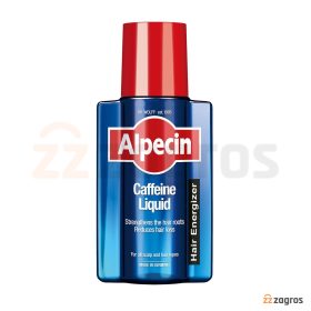 محلول ضد ریزش و تقویت کننده کافئین آلپسین مناسب انواع پوست سر و مو 200 میل