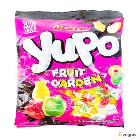 پاستیل اولکر Yupo با طرح میوه‌ها 1 کیلوگرم