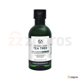 پاک کننده و شستشوی بدن درخت چای (تی تری) بادی شاپ مناسب پوست لک دار 250 میل