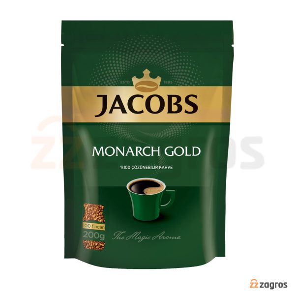پودر قهوه فوری جاکوبز مدل Monarch Gold وزن 200 گرم