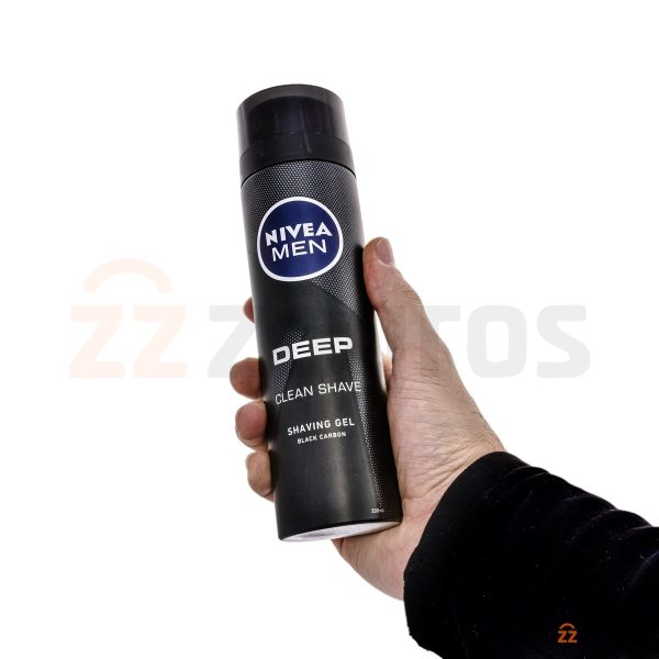 ژل اصلاح نیوآ مدل Deep Black Carbon حجم 200 میل