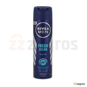 اسپری دئودورانت مردانه نیوآ مدل Fresh Ocean حجم 150 میل