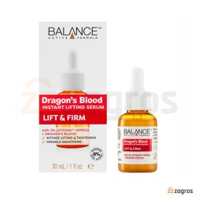 سرم ضد چروک و لیفتینگ فوری بالانس مدل Dragon's Blood مناسب انواع پوست 30 میل