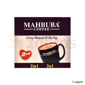 پودر قهوه فوری 2 در یک Mahbuba بسته 48 تایی