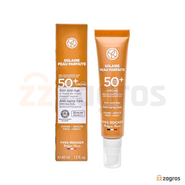کرم ضد آفتاب ایوروشه +SPF50 مناسب انواع پوست 40 میل