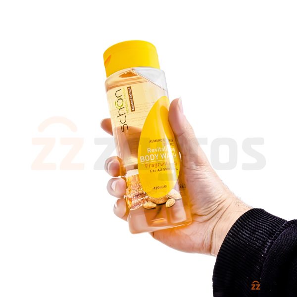 شامپو بدن بادام و عسل شون مناسب انواع پوست 420 میل