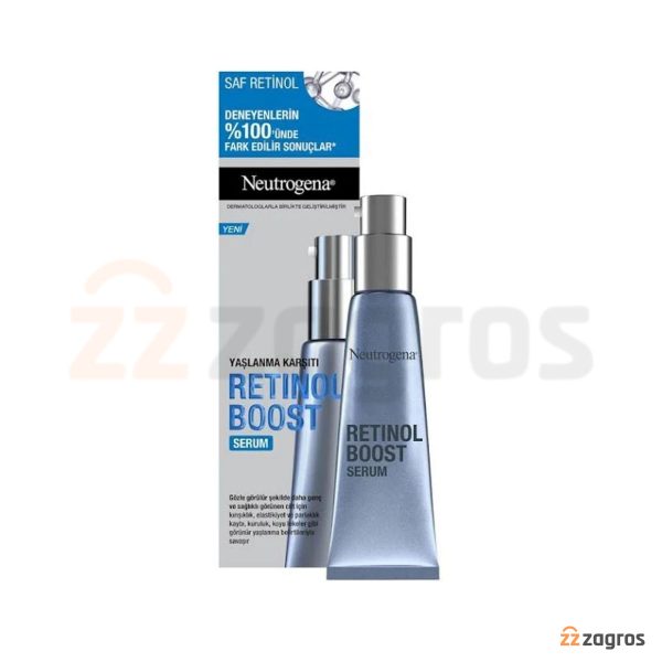 سرم ضد پیری نوتروژینا سری Retinol Boost حجم 30 میل