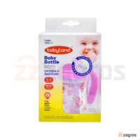 شیشه شیر پیرکس کودک بی بی لند کد 496 مناسب 0 تا 6 ماه ظرفیت 150 میل